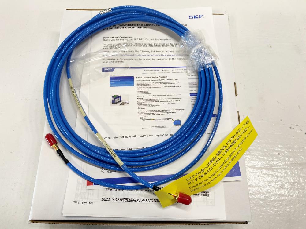 SKF Eddy Current Probe Transducer Kit CMSS 785-11, 985-L-45, 78-LU2-00-12-05